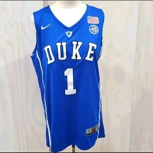 Nike Duke Zion Williamson #1 Blue Devils Jersey
